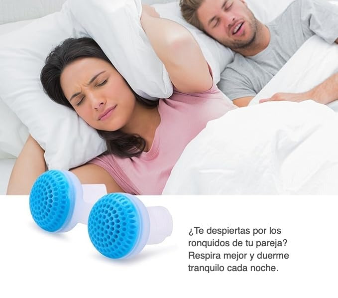 Dormir en pareja sin ronquidos