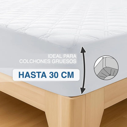 Protector Nuqa para colchones de hasta 30 cm