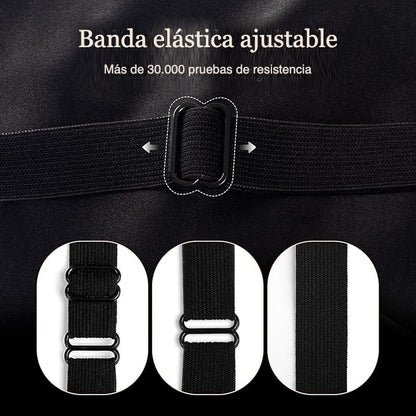 Cinta elástica ajustable del antifaz Nuqa
